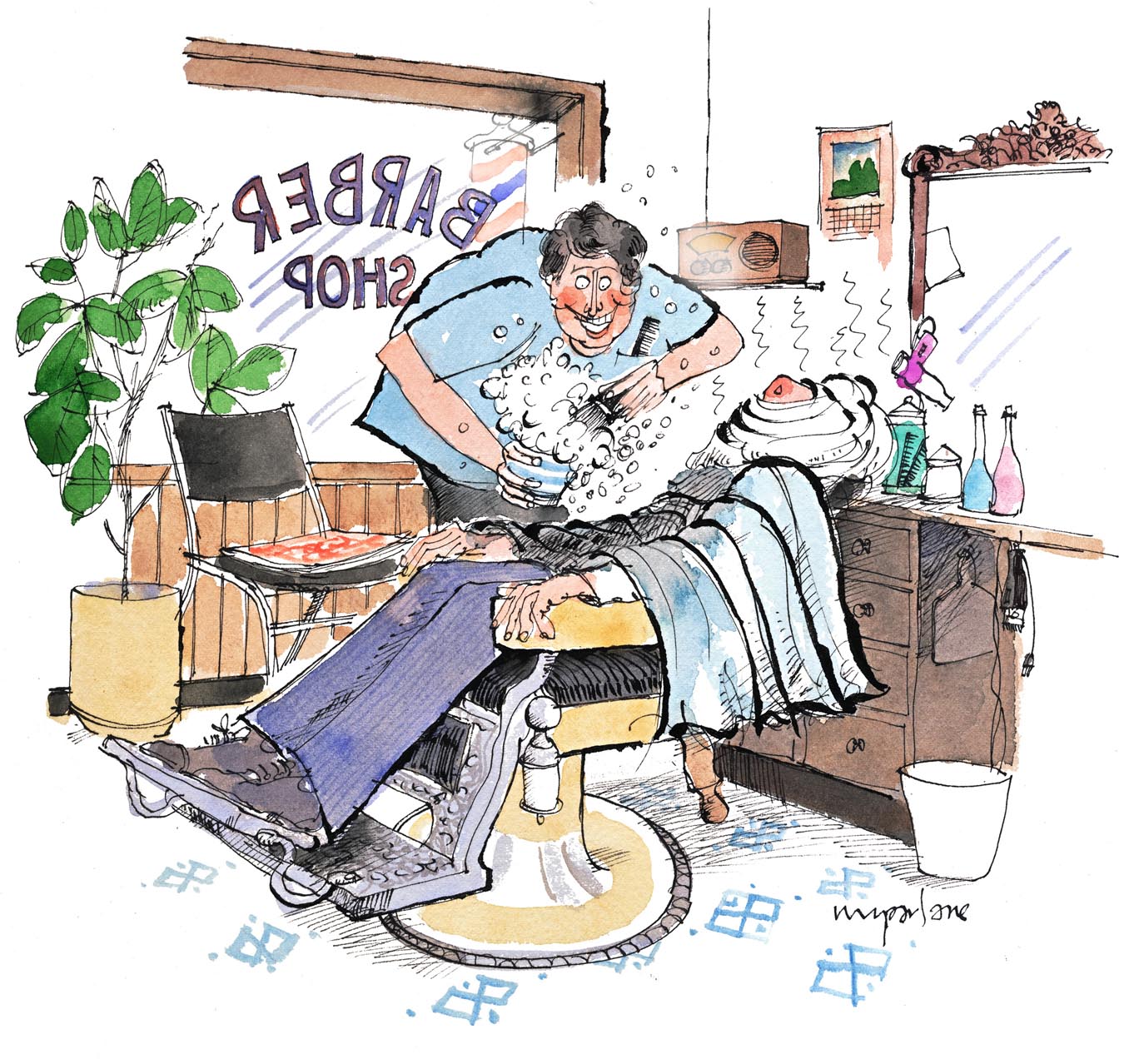 Barber Website Image